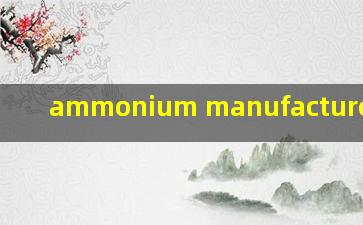  ammonium manufacturer